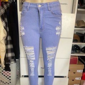 SHEIN Ripped Flared Jeans / BRAND NEW
